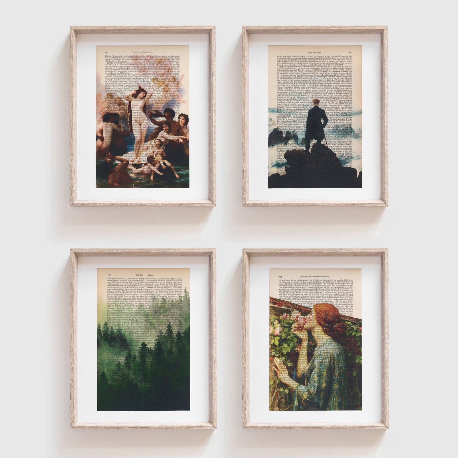 The Birth of Venus WilliamAdolphe Bouguereau Vintage Book Page Art