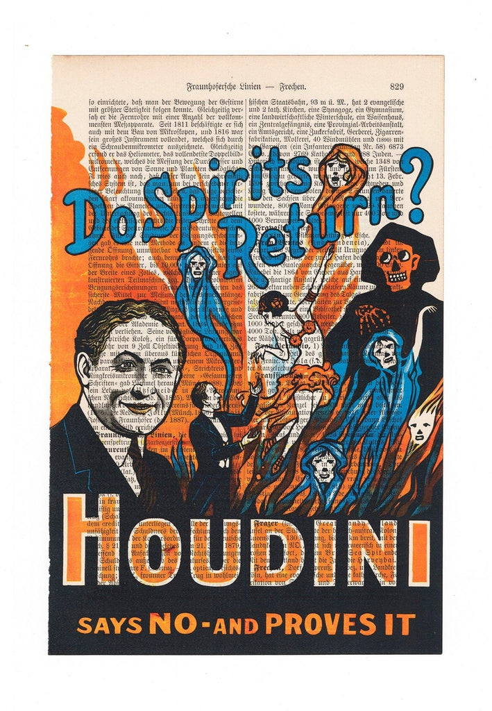 Do Spirits Return? Houdini - Art on Words