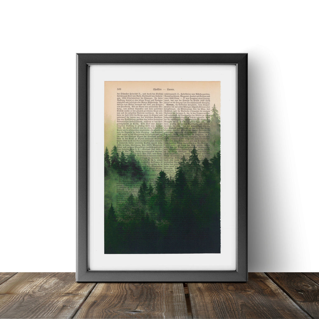 Misty Forest - Art on Words