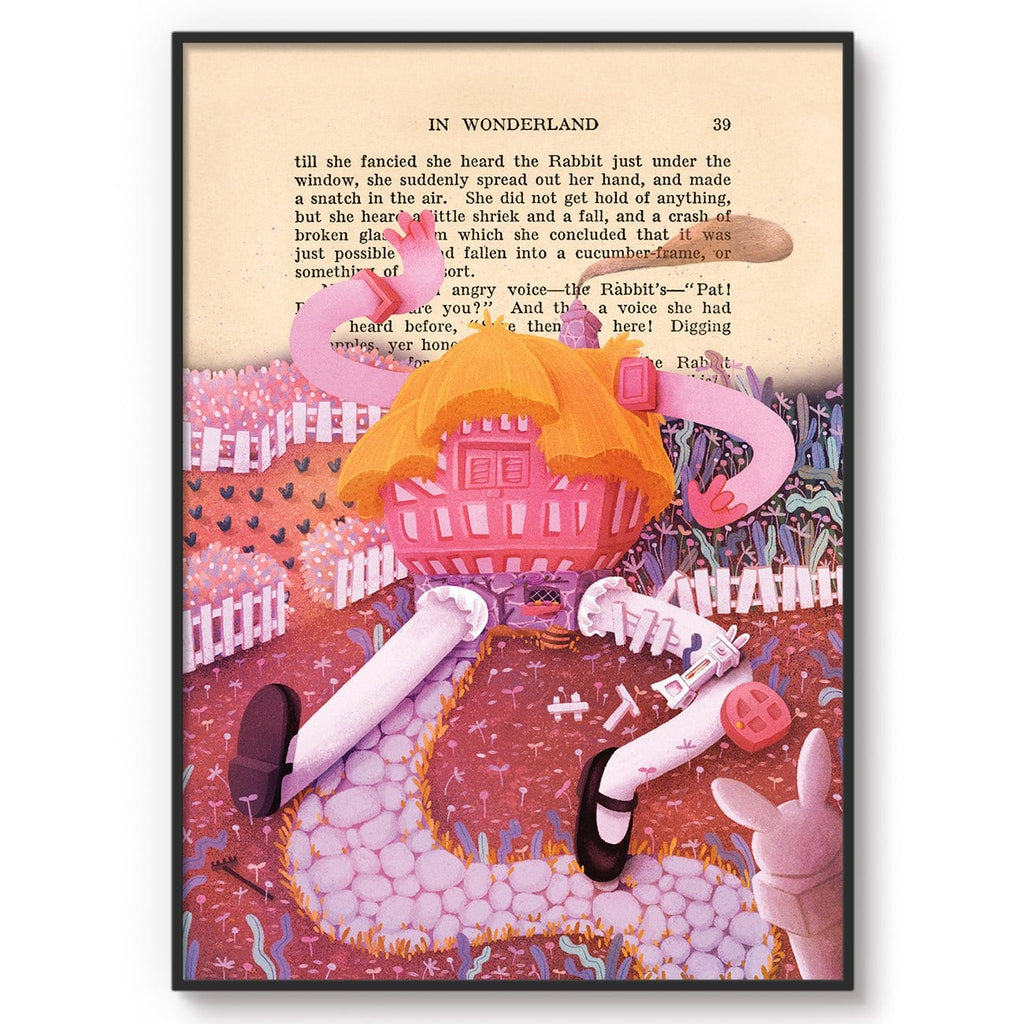 The White Rabbit House - Fabiola Colavecchio (Poster) - Art on Words
