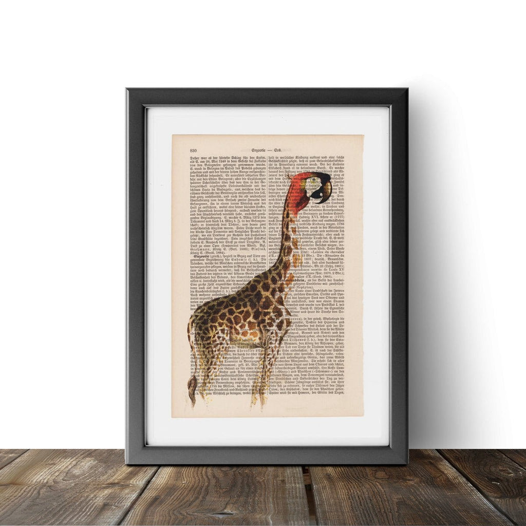 John The Giraffe - Art on Words