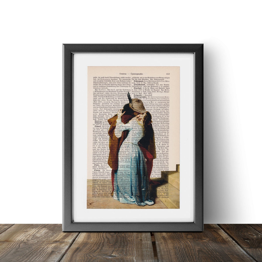 The Kiss - Francesco Hayez - Art on Words