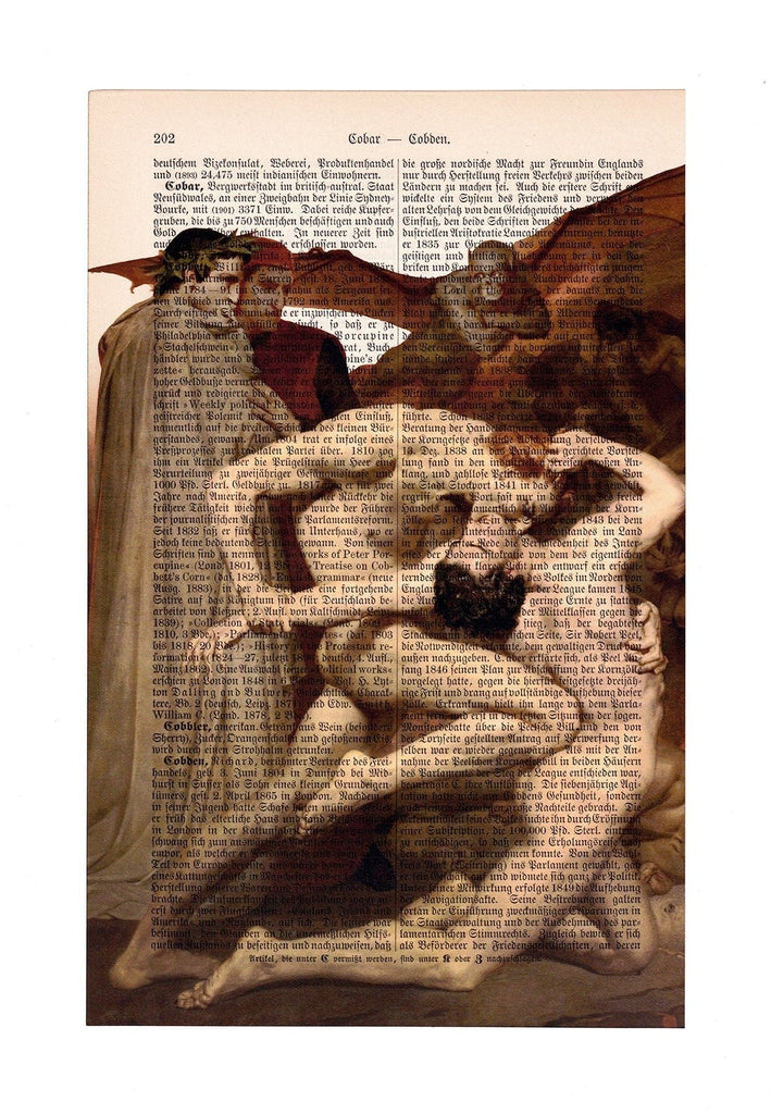 Dante and Virgile - William Bouguereau - Art on Words