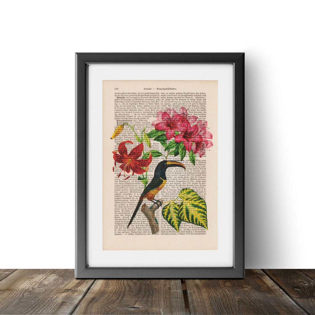 Flower Bird - Art on Words