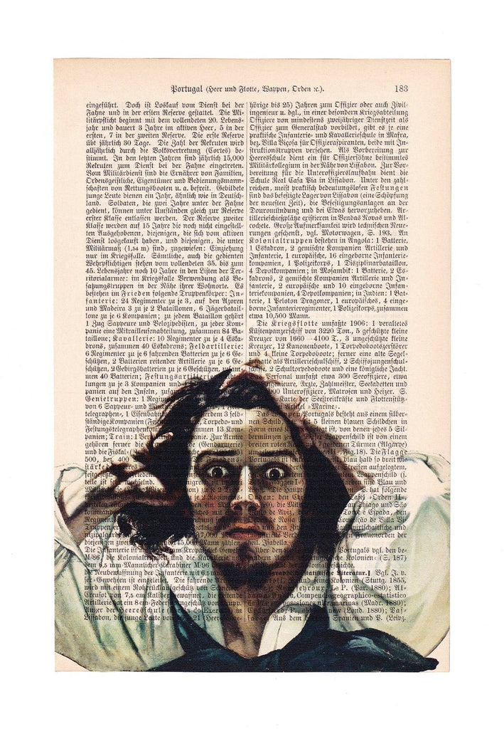 Self-portrait - Gustave Courbet - Art on Words