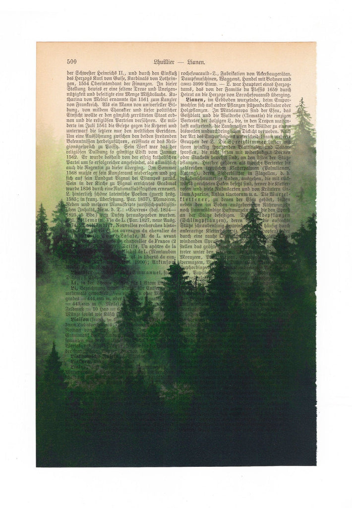 Misty Forest - Art on Words