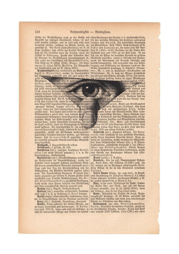 Spying eye - Art on Words